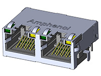 Cat5e (1 - 2.5 Gbps) Ganged Modular Jacks