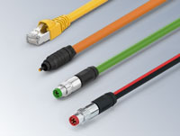 Accessories, Pre-Assembled EtherCAT and EtherCAT P Cables, Connectors