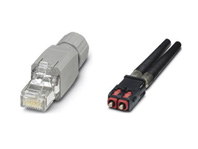 Connectors (RJ45, Fibre Optics) Connectors (RJ45, Fibre Optics)